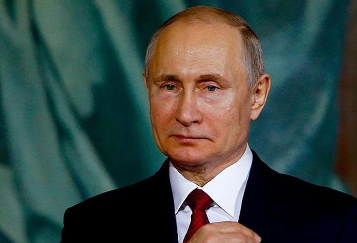 Rusya Devlet Başkanı Vladimir Putin'den Cumhurbaşkanı Erdoğan'a teşekkür