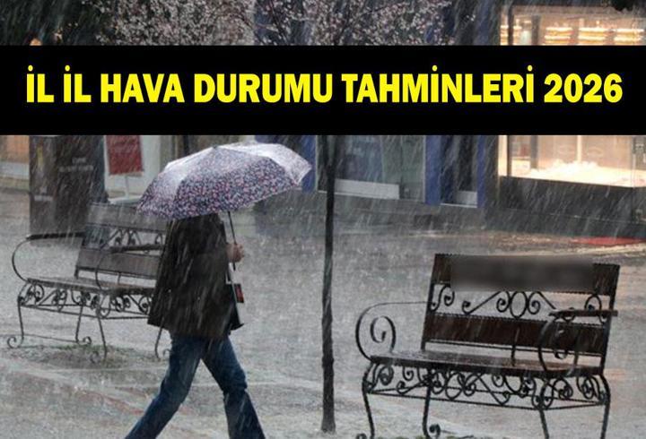 İl il hava durumu tahminleri 4 Nisan: Havalar nasıl olacak, hafta sonu İstanbul'da yağış var mı?