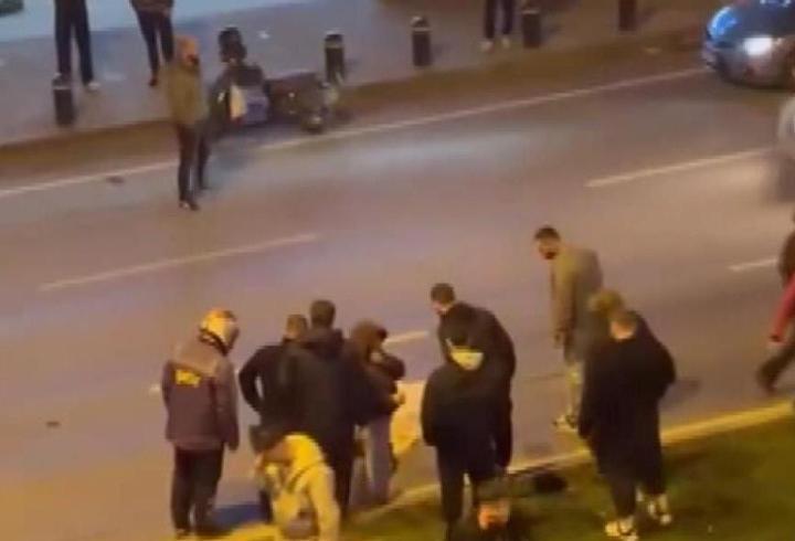 Ümraniye'de otomobilin çarptığı yaya hayatını kaybetti