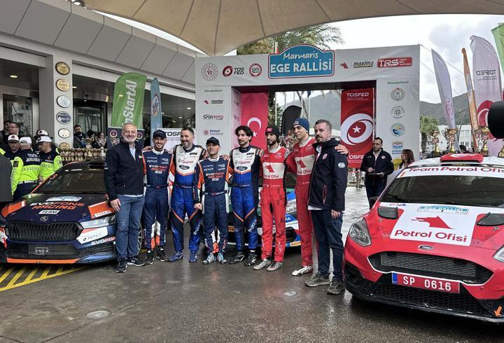 Marmaris’te ralli heyecanı sona erdi