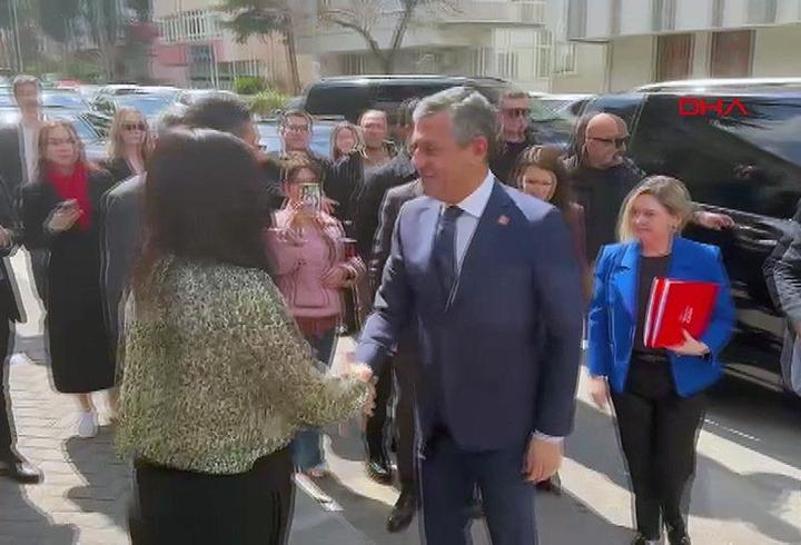 Özgür Özel'den DEM Parti'ye ziyaret