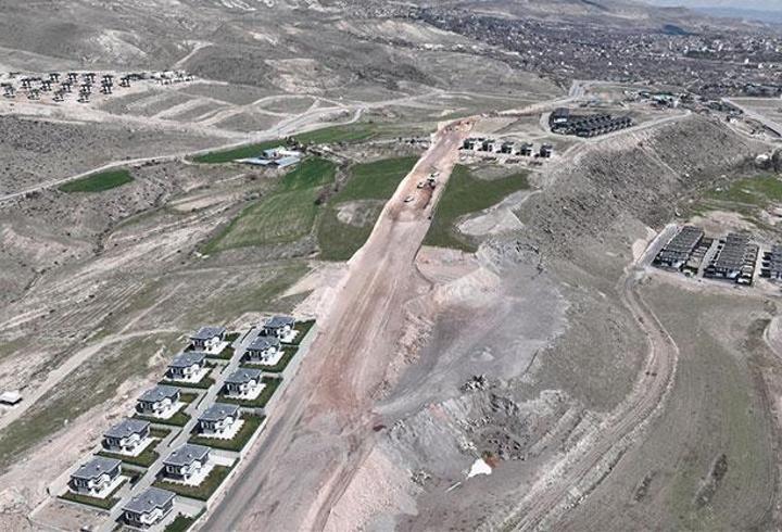 Büyükşehir’den yeni imar yolu çalışması