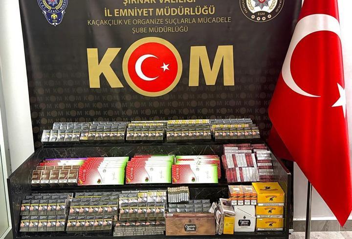 Şırnak’ta kaçakçılık operasyonlarında 74 gözaltı