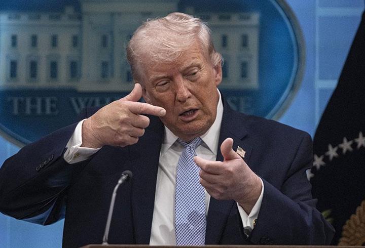 Trump: Pilotu, 21 savaş uçağıyla 7 saatte kurtardık