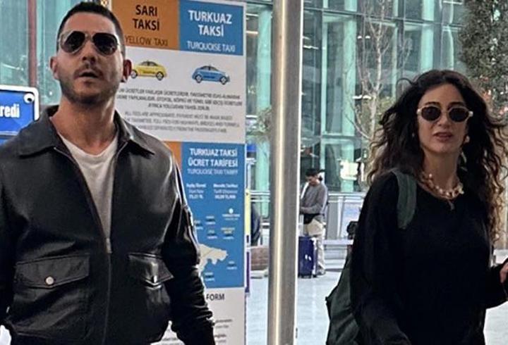 Berrak Tüzünataç ve Nail Gönenli Atina Dönüşü Görüntülendi: 'Biz Kardeşiz Ne Aşkı'