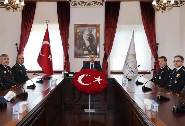 Vali Aktaş, Polis Teşkilatı'nı kabul etti