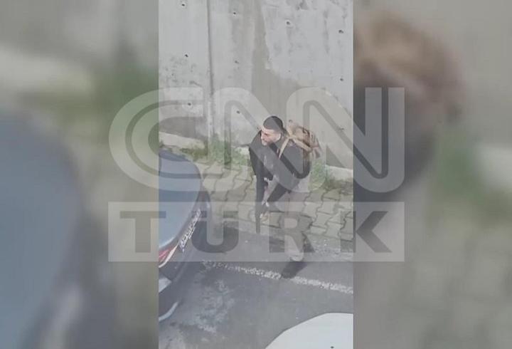 SON DAKİKA! İSRAİL KONSOLOSLUĞU ÖNÜNE TERÖRİSTLER BÖYLE GELMİŞ! İşte o görüntüler