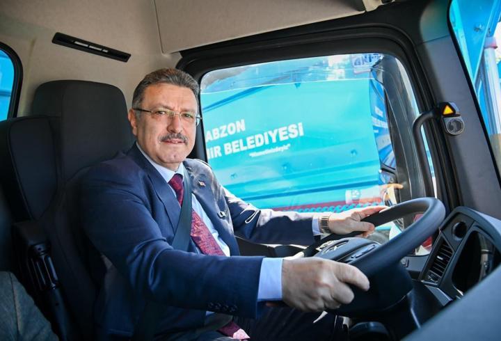 Trabzon Büyükşehir Belediyesi araç filosuna 46,5 milyonluk yatırım