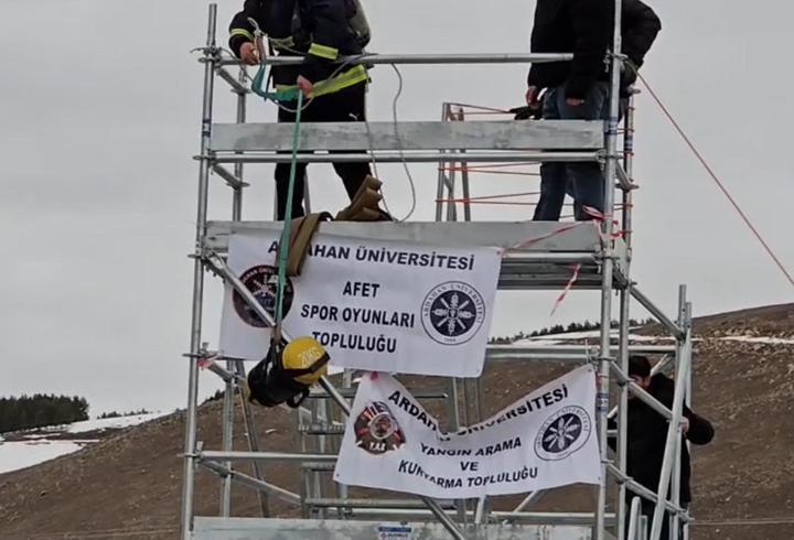 Üniversite öğrencileri afet oyunları için sahaya çıkacak