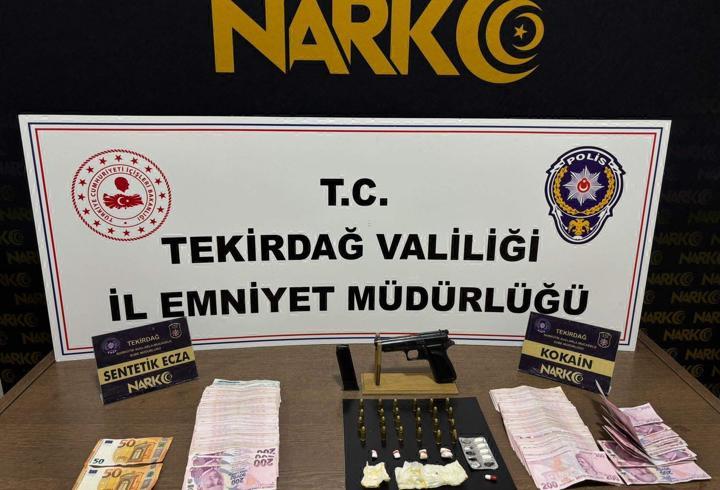 Tekirdağ'da uyuşturucu operasyonunda 12 tutuklama