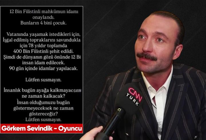 Eşref Rüya oyuncusu Görkem Sevindik'e destek çığ gibi: İsrailli Bakan Ben-Gvir'e yönelik tepkiler büyüyor