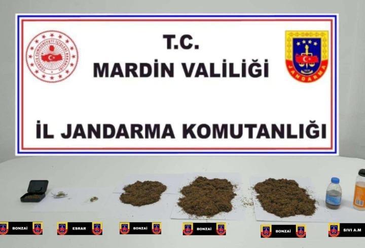 Mardin'de uyuşturucu operasyonunda 1 tutuklama