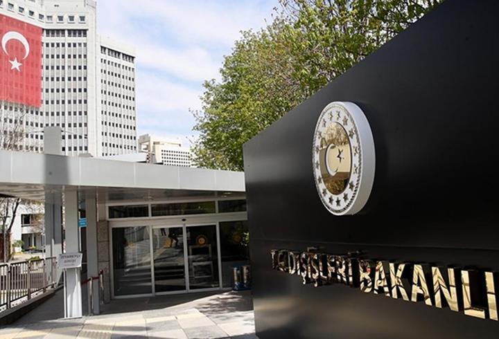 Dışişleri Bakanlığı'ndan İsrail'in Lübnan'a yönelik saldırılarına tepki