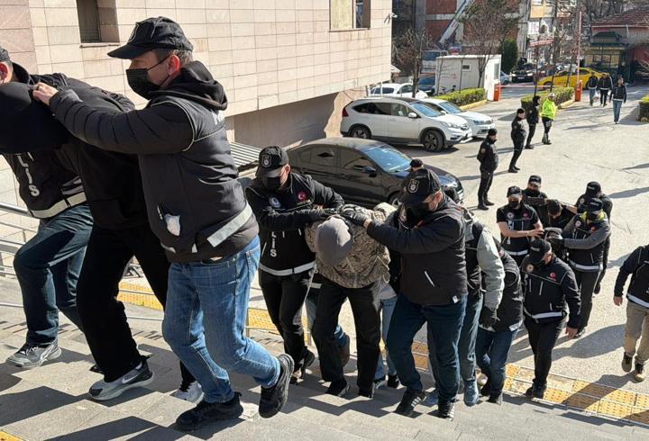 Eskişehir merkezli uyuşturucu operasyonu; 20 gözaltı