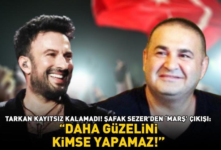 Milli Takım için yeni marş heyecanı! Şafak Sezer 'Daha güzelini kimse yapamaz' dedi, Tarkan kayıtsız kalamadı
