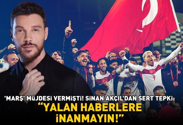 2026 Dünya Kupası heyecanı! Milli Takım için 'marş' müjdesi veren Sinan Akçıl'dan sert tepki: 'Yalan haberlere inanmayın'