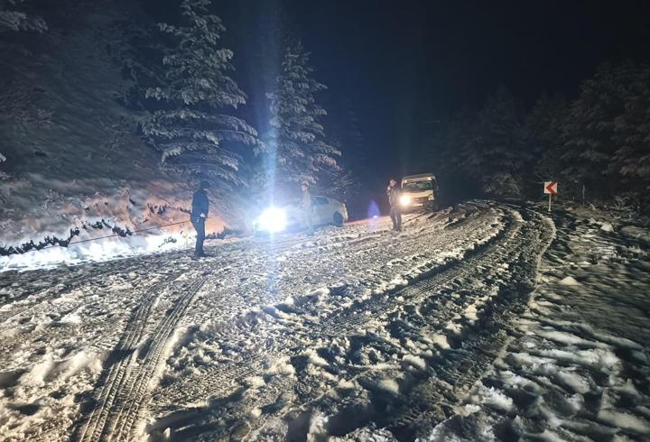 Kastamonu'da nisan karı