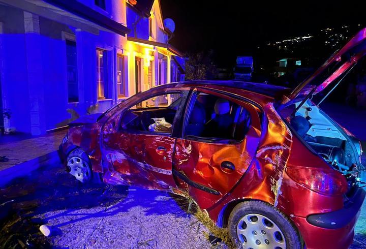 Otomobil bu hale geldi! Takla atan araçta 4’ü çocuk 9 yaralı