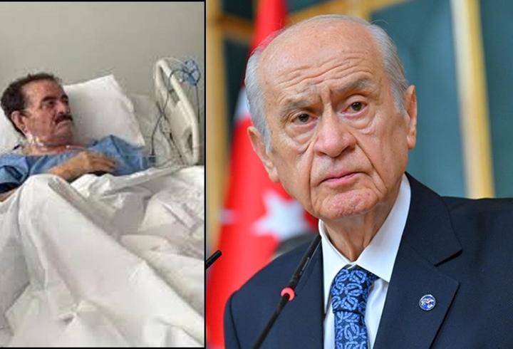 Devlet Bahçeli'den İbrahim Tatlıses'e 'Geçmiş olsun' telefonu