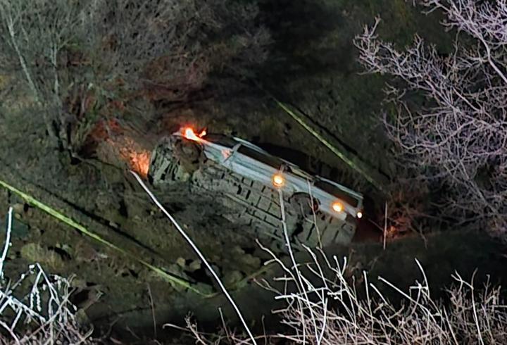 Maden işçilerini taşıyan minibüs devrildi;2 ölü,10 yaralı