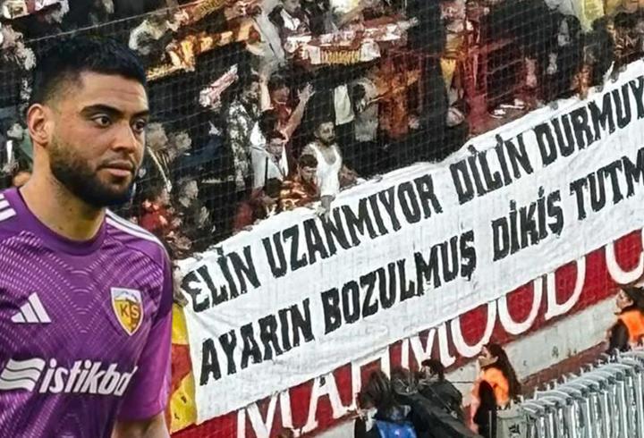 Kayserispor taraftarları, kaleci Bilal'e tepkili: Elin uzamıyor, dilin durmuyor