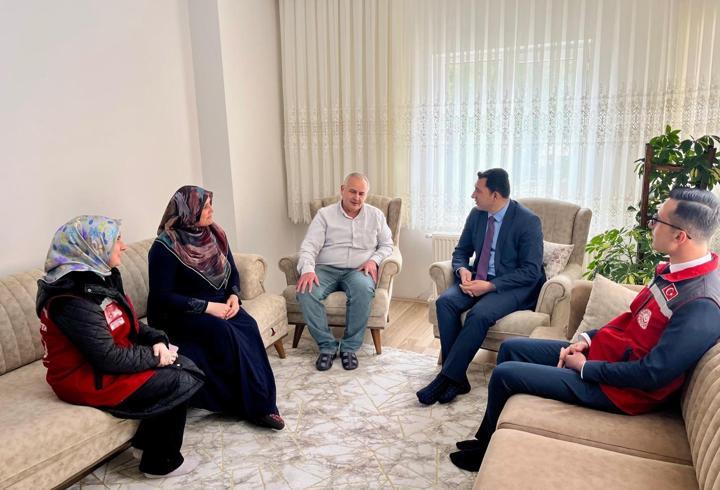 Niğde'de şehit aileleri ve gazilere vefa ziyareti