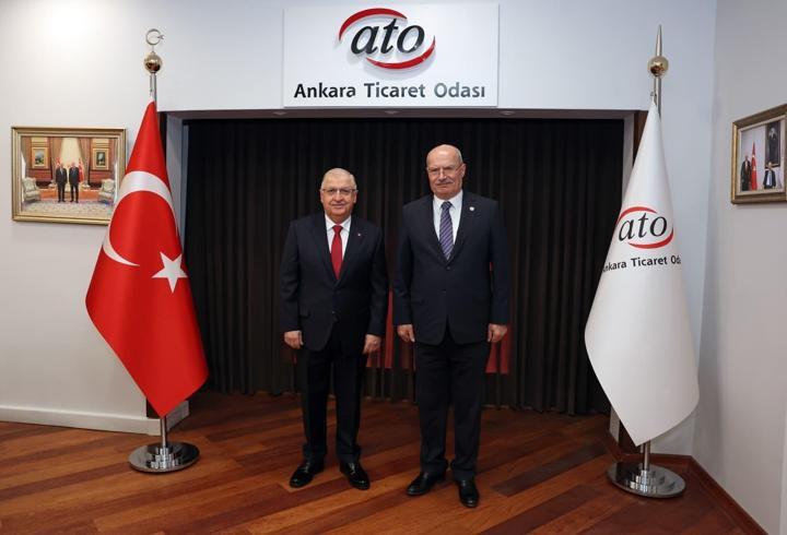 Bakan Güler, ATO'yu ziyaret etti