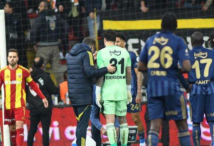 Ederson'a yabancı madde atan şahıs tespit edildi! İşte cezası...