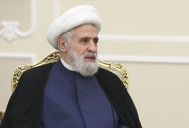 Hizbullah Lideri Kasım’dan Lübnan hükümetine çağrı: "İSRAİL İLE MÜZAKERELERİ REDDEDİN"