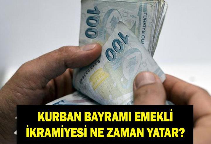 Kurban Bayramı emekli ikramiyeleri ne zaman ödenecek? Kurban Bayramı emekli bayram ikramiyesi ne zaman yatacak?