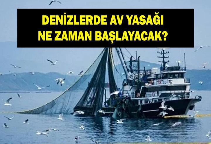 Av yasağı ne zaman başlayacak? 2026 denizlerde balık yasağı dönemi ne zaman bitecek?