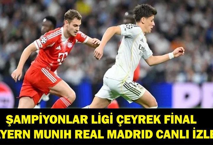 BAYERN MUNIH REAL MADRID MAÇ KADROSU: Arda Güler Sahnede! UEFA Şampiyonlar Ligi Çeyrek Finali Bayern Münih Real Madrid Maçı Saat Kaçta Hangi Kanalda? İşte Canlı İzleme Ekranı...