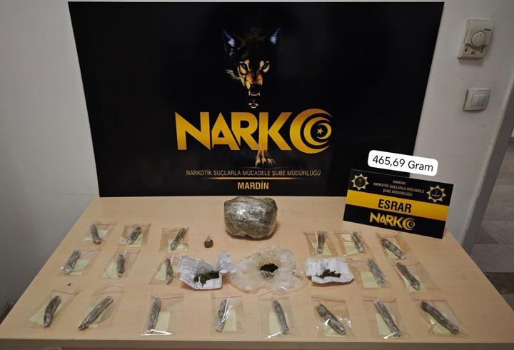 Mardin’de uyuşturucu operasyonlarında 24 şüpheli yakalandı