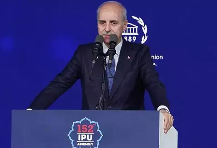 TBMM Başkanı Kurtulmuş'tan PAB Genel Kurulunda çağrı: İsrail'in BM üyeliği askıya alınmalı