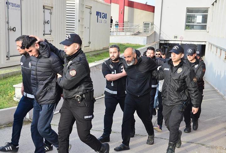 Bayğaralar suç örgütüne operasyon: 287 şüpheli adliyede