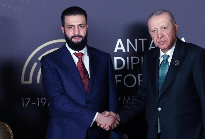 Cumhurbaşkanı Erdoğan, Suriye Cumhurbaşkanı Ahmed Şara ile görüştü
