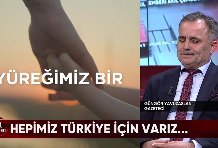 Sözlerini Demirören Medya TV Grup Başkanı Murat Yancı kaleme aldı // Hepimiz Türkiye İçin Varız
