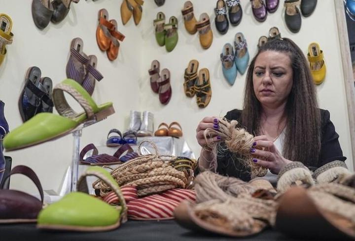 Muz lifinden ayakkabı üreten kadın girişimci dünyaya açıldı