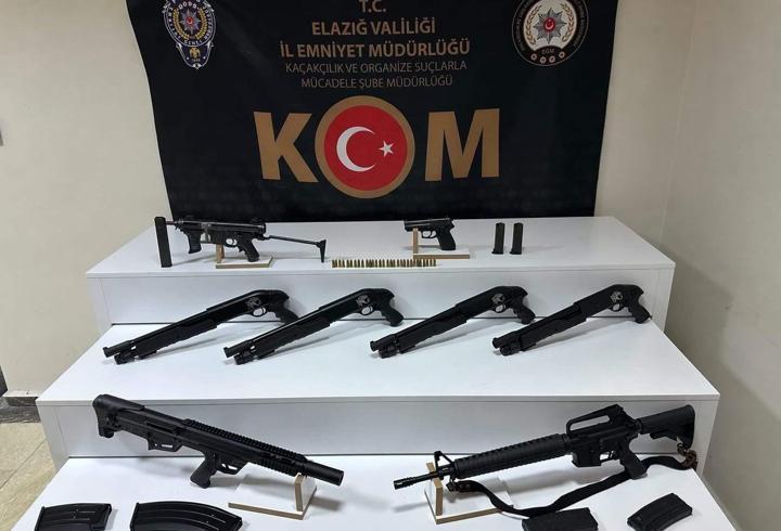 Elazığ’da ruhsatsız silah operasyonu: 1 tutuklama