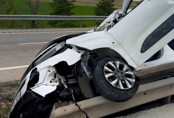 İscehisar'da motosiklet kazası: 1 ölü, 1 yaralı