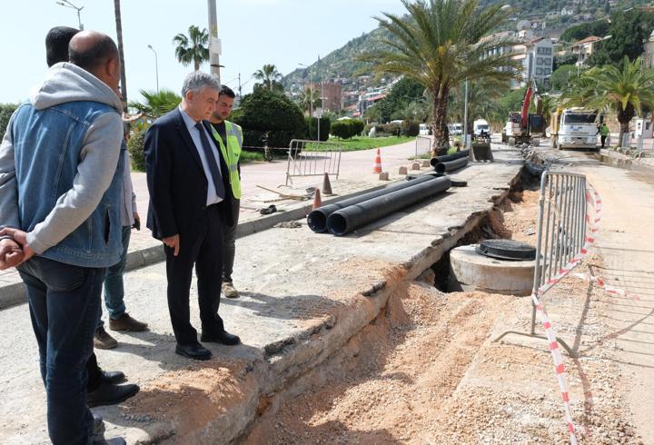 Büyükşehir’den Alanya’nın geleceğine yatırım