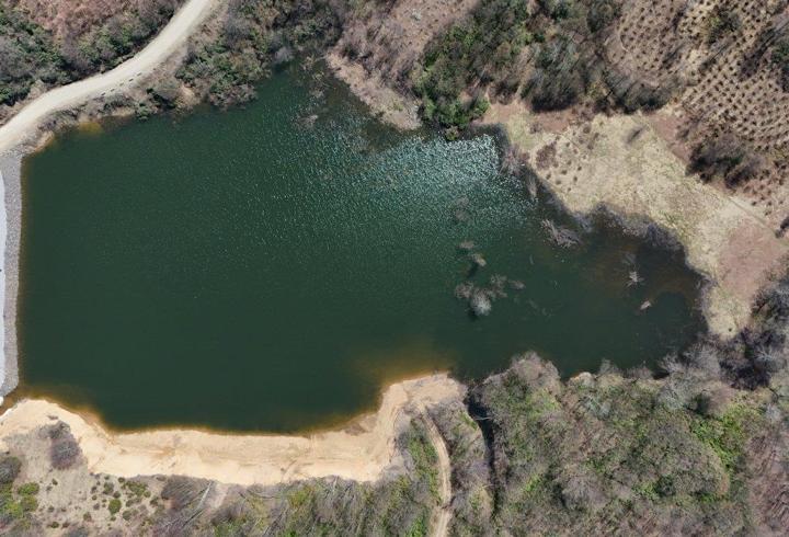 Ordu'da kuraklık riskine karşı yeni gölet yapıldı