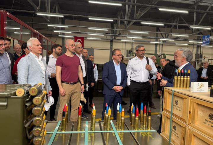 NATO temsilcileri, MKE'yi ziyaret etti