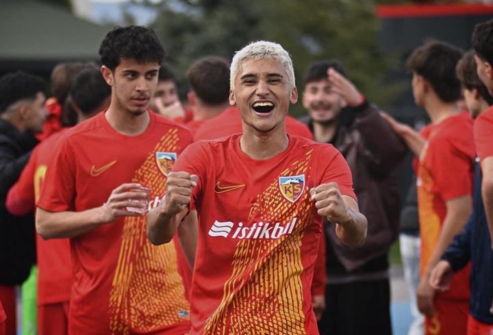 Kayserispor U-19’un genç sağ beki Demirel'den 27 maçta 5 asist