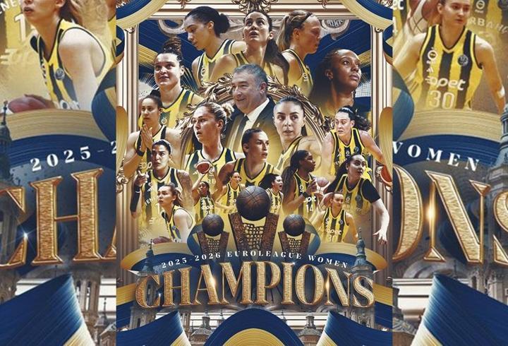 SON DAKİKA | Kadınlar EuroLeague’de şampiyon Fenerbahçe