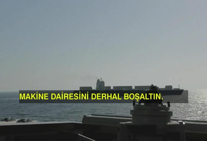 ABD askeri İran gemisine böyle el koydu