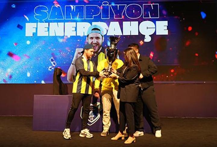 eSüper Lig'de şampiyon Fenerbahçe oldu