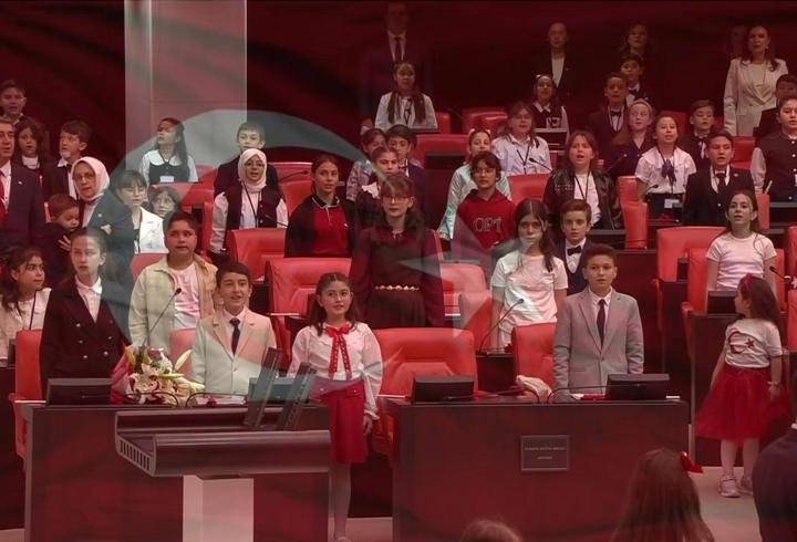TBMM'de 23 Nisan Özel Oturumu | Meclis Başkanı Kurtulmuş: Türk gençliği insanlığa örnek olacak