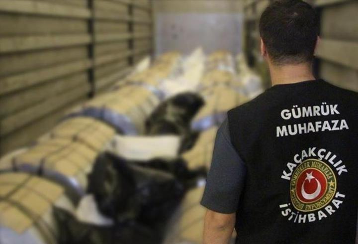 Kapıkule'de 33 milyon liralık kaçak eşya yakalandı