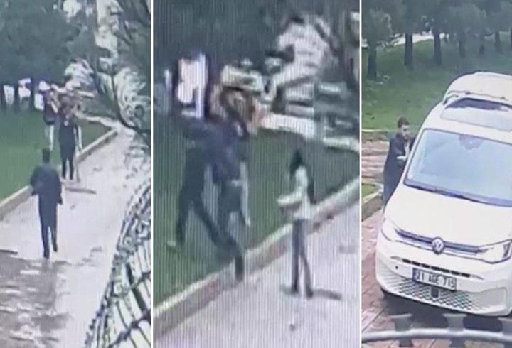 Hem suçlu hem güçlü! Kameralar saniye saniye görüntüledi